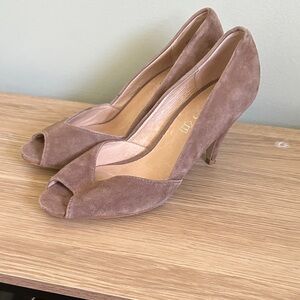 Aldo Taupe   Peep-Toe Heels